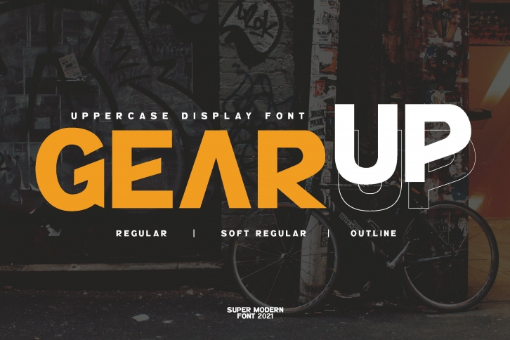 Gear Up Sporty Font Download