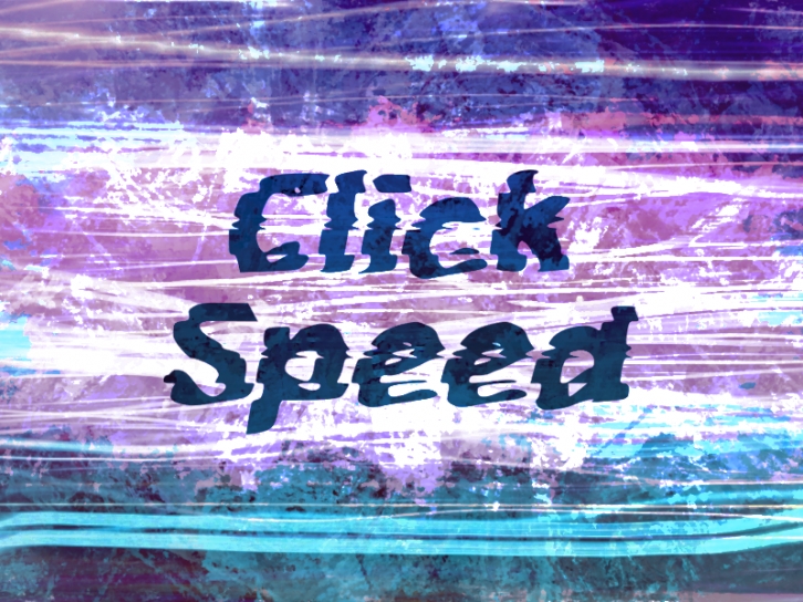 C Click Speed Font Download