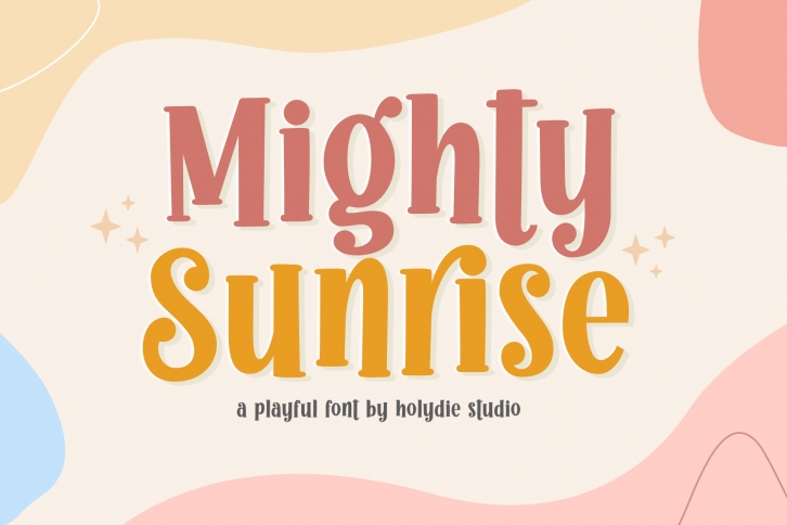 Mighty Sunrise Font Download