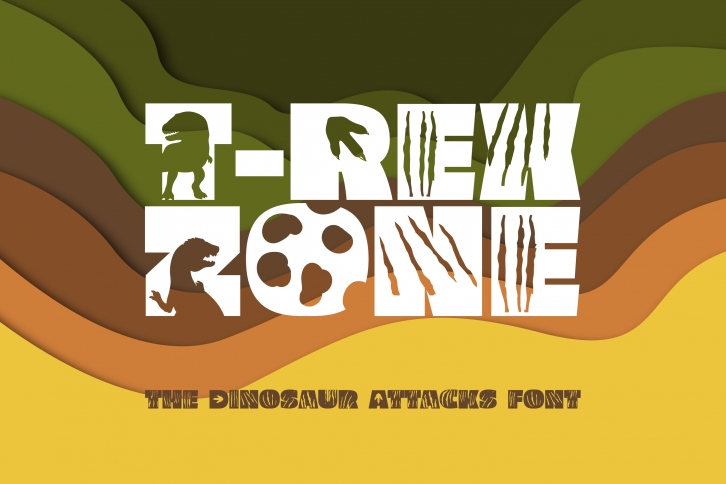 T-Rex Zone Font Download