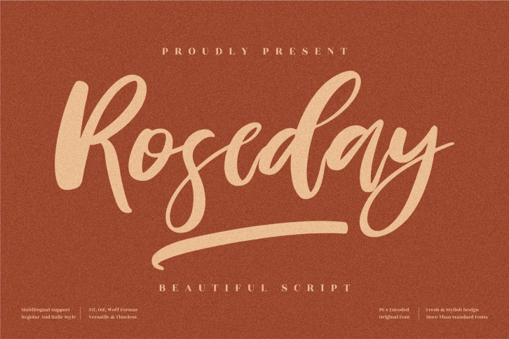 Roseday Font Download