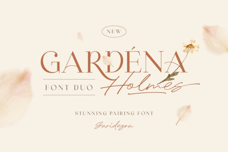 Gardena Holmes - Font Duo Font Download