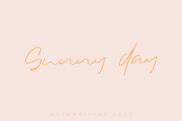 Sunny Day Font Download