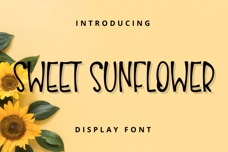 Sweet Sunflower Font Download