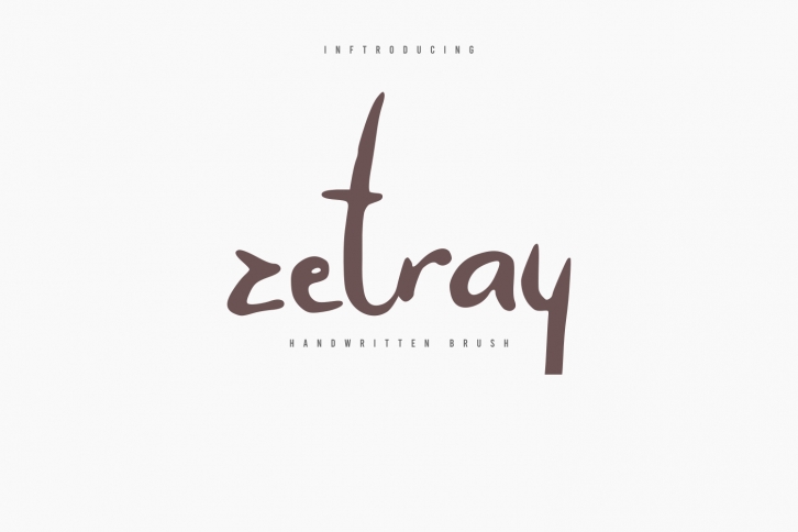 Zetray Font Download