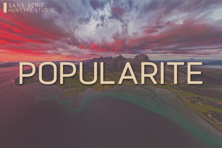 Popularite Font Download