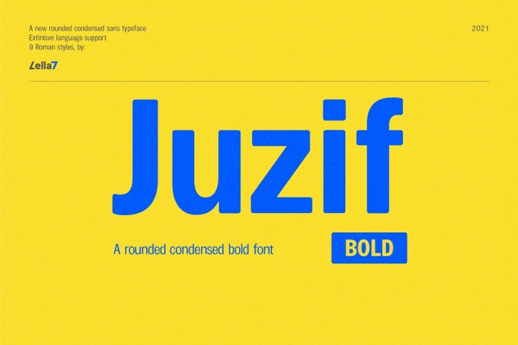 Juzif Bold (Single) Font Download