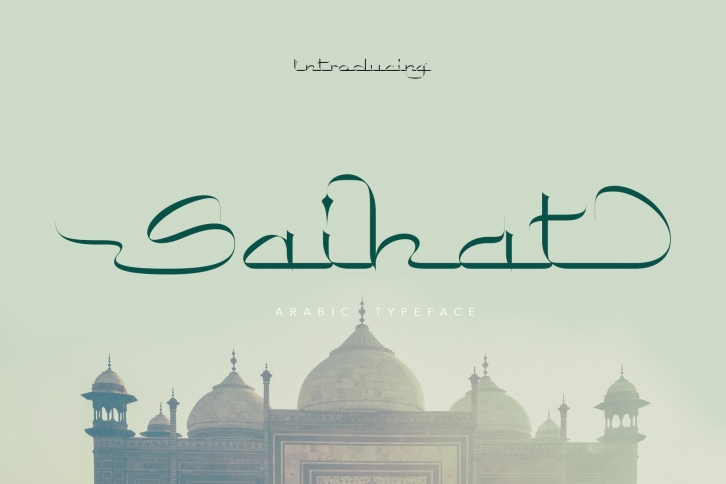 Saihat Arabic Typeface Font Download