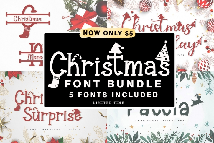 Download Christmas Craft Bundle FONT Download