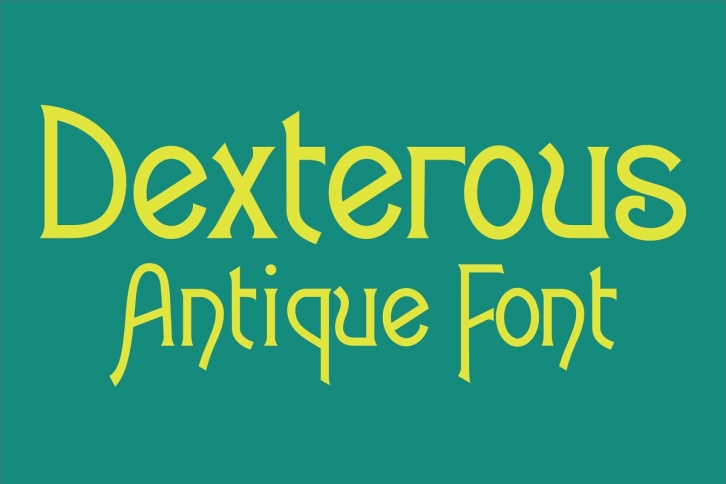 Dexterous Antique Font Download