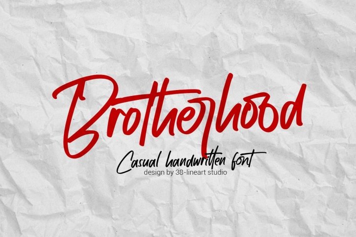 Brotherhood Font Download