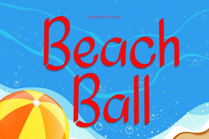Beach Ball Font Download