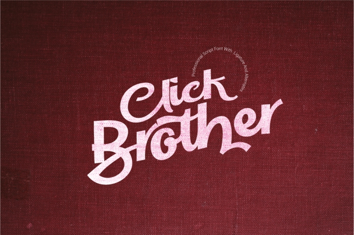 Click Brother Script Font Download