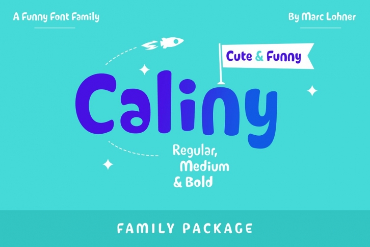 SALE! Caliny Family Font Download