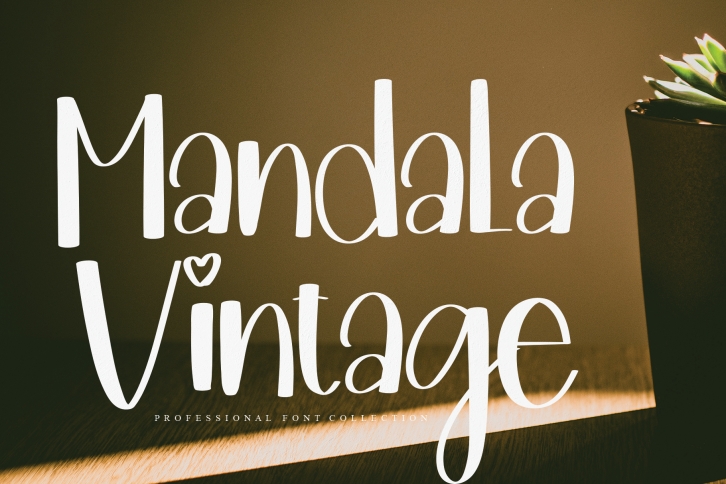 Mandala Vintage Font Download