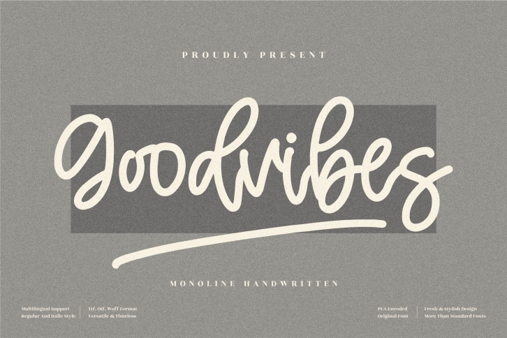 Goodvibes Font Download