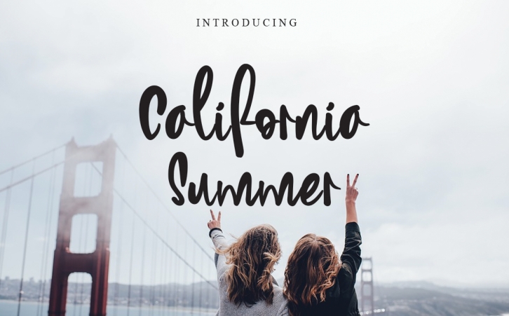 California Summer Font Download