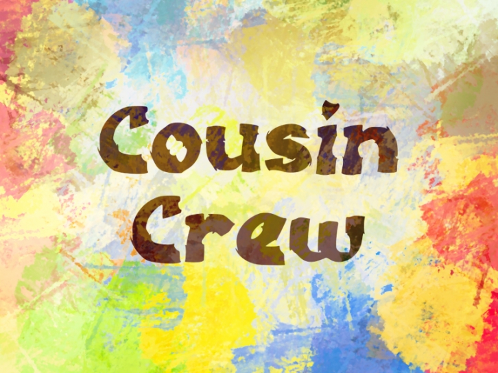 C Cousin Crew Font Download