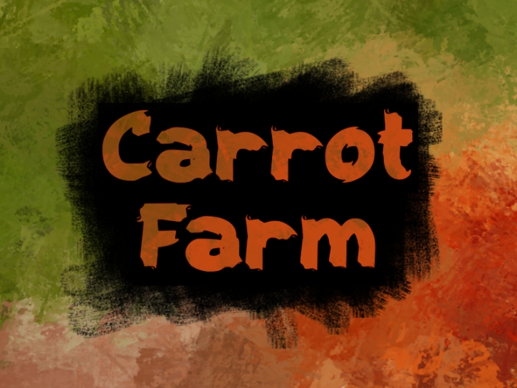 C Carrot Farm Font Download