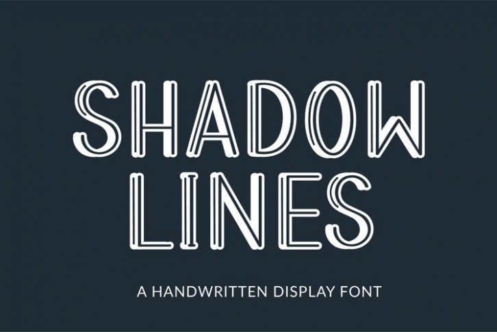 Shadow Lines Font Download