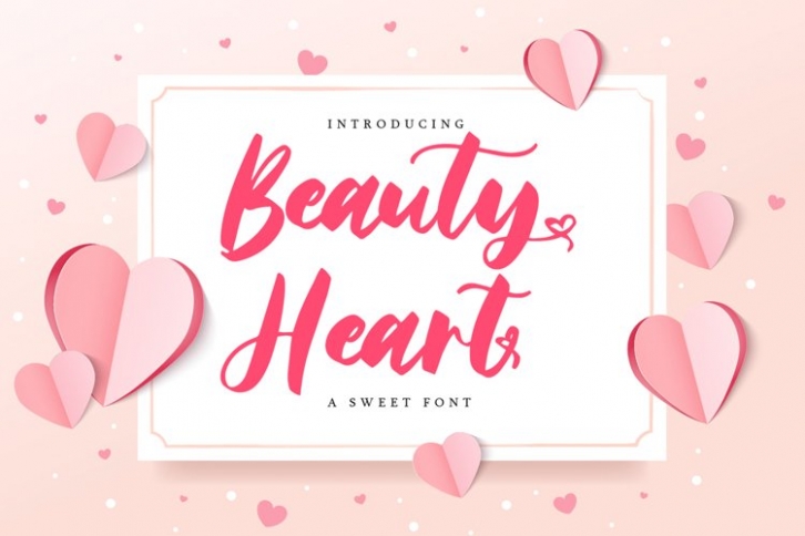 Beauty Heart Font Download