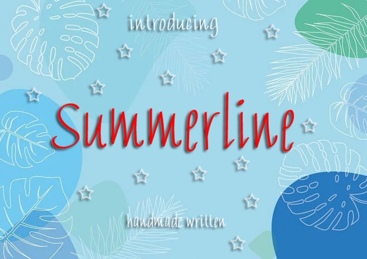 Summerline Font Download