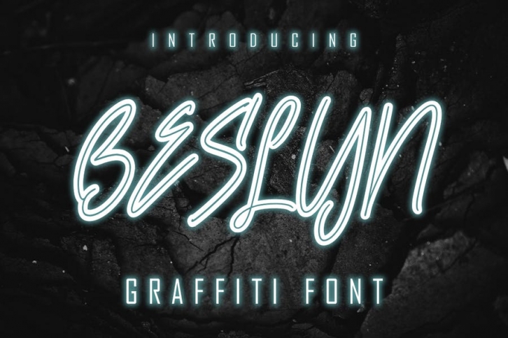 Beslyn - Graffiti Font Font Download