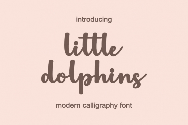 Little Dolphins Font Download