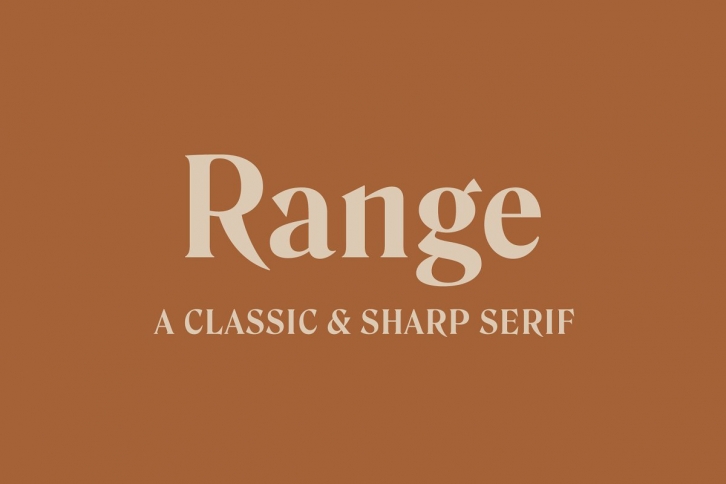 Range â€” A Vintage Classic Serif Font Download