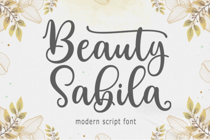Beauty Sabila Font Download