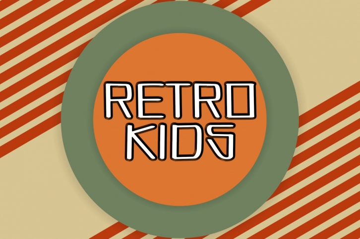 Retro Kids Font Download
