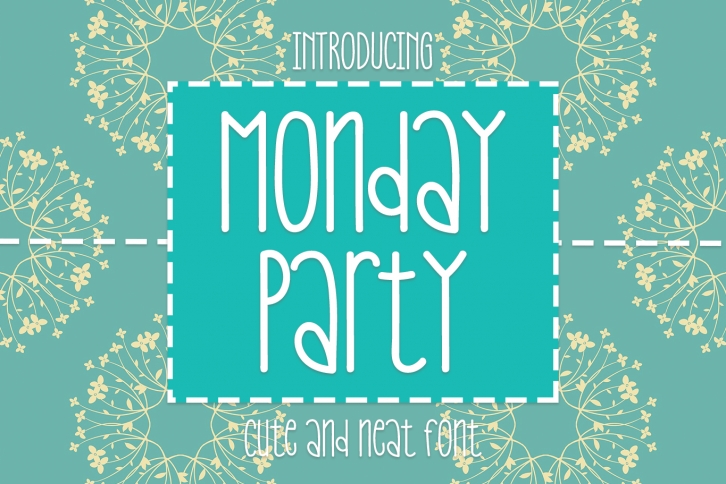 Monday Party Font Download
