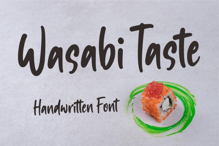 Wasabi Taste Font Download