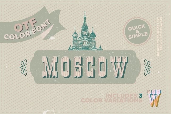 Moscow Font Download