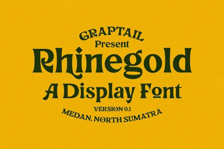 Rhinegold - Display Font Font Download