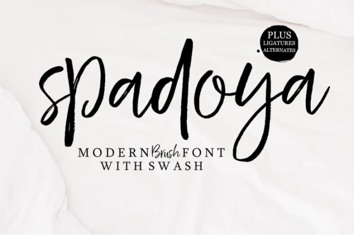 Spadoya Font Download