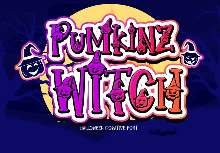 PumKinz Witch Font Download