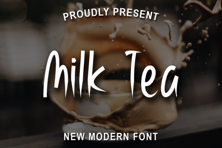 Milk Tea Font Download