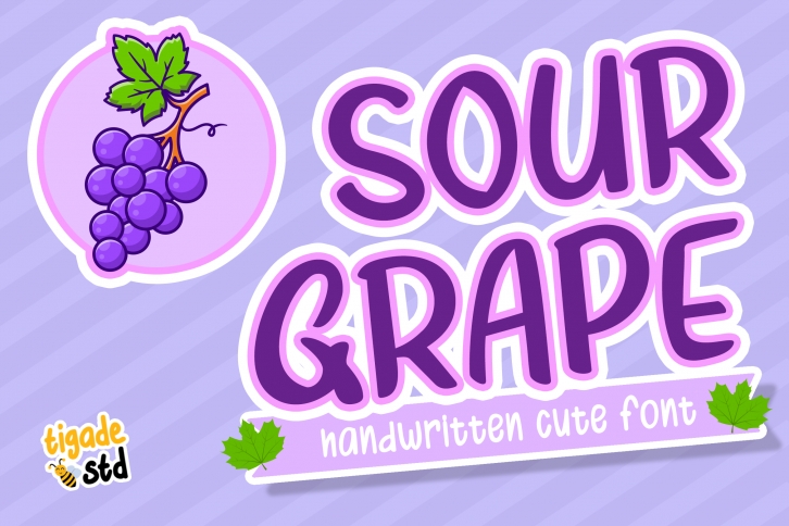 Sourgrape Font Download