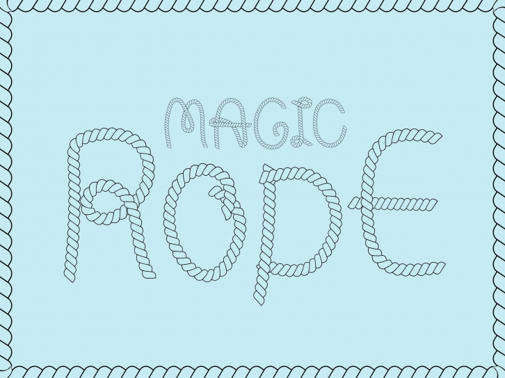 Magic Rope Font Download