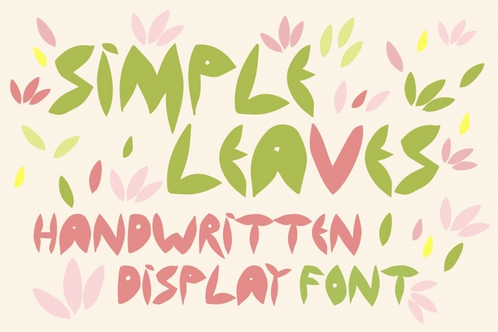 Simple Leaves Font Download