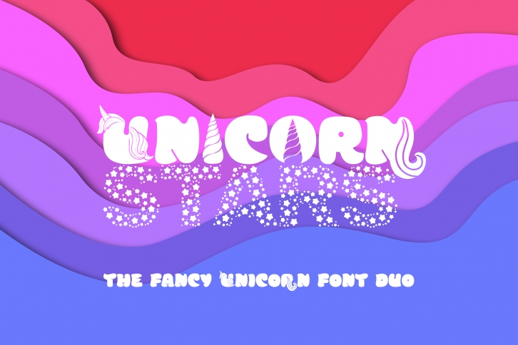 Unicorn Stars Duo Font Download