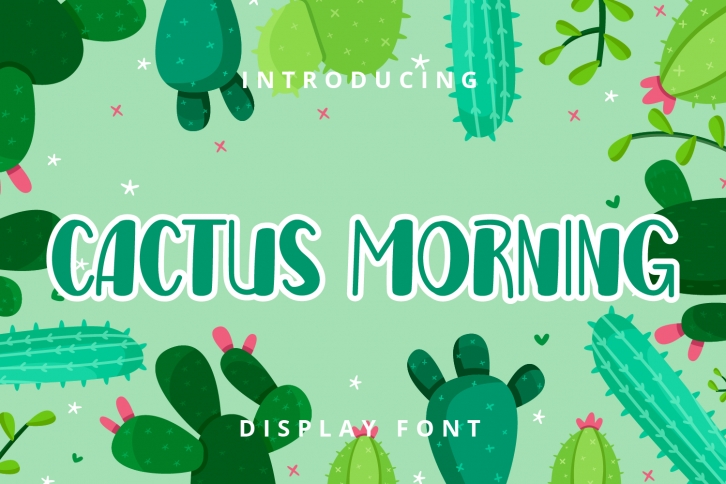 Cactus Morning Font Download