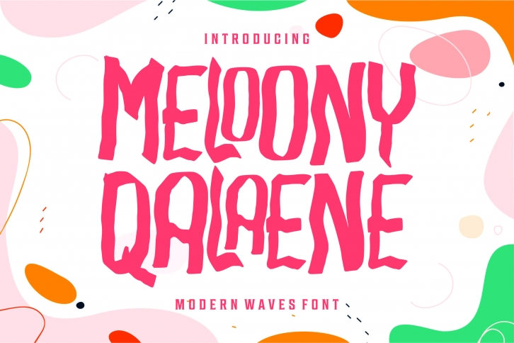 Meloony Qalaene Font Download