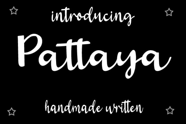 Pattaya Font Download