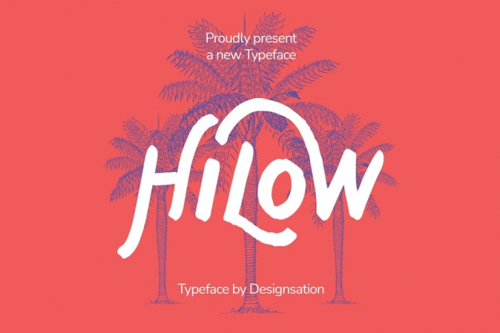 Hilow Display Typeface Font Download