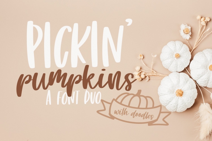 Pickin Pumpkins Font Download