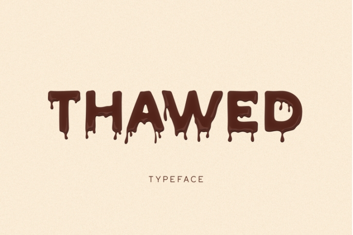 Thawed  INTRO SALE 30% Font Download