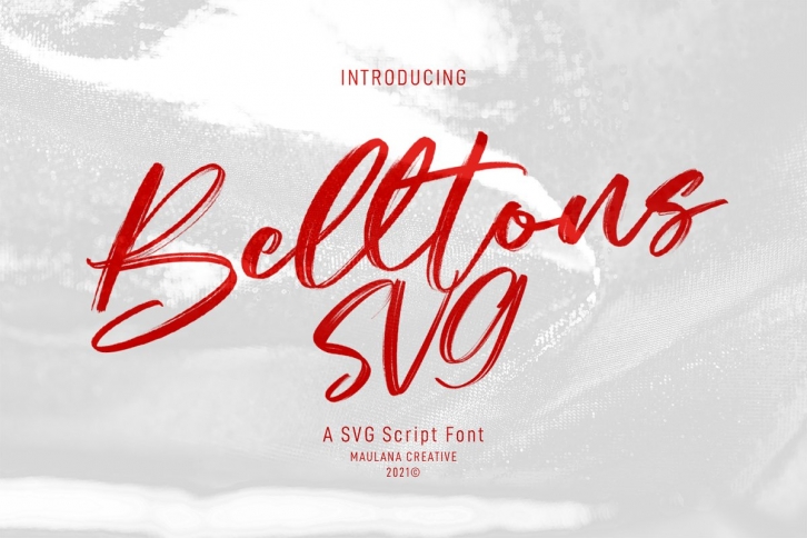 Belltons Brush Font Download