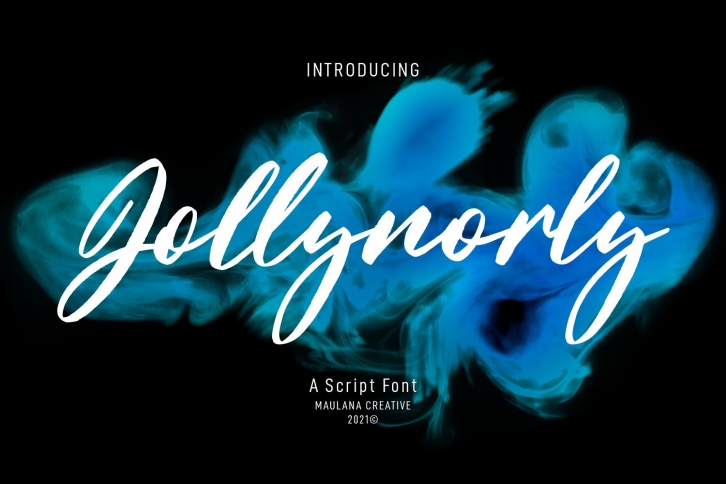 Jollynorly Display Script Font Download